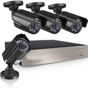 4 Channel 720P Security Camera System