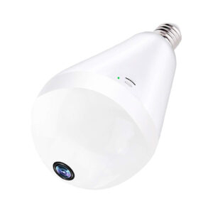 360° Fisheye Light Bulb WiFi HD IP Camera